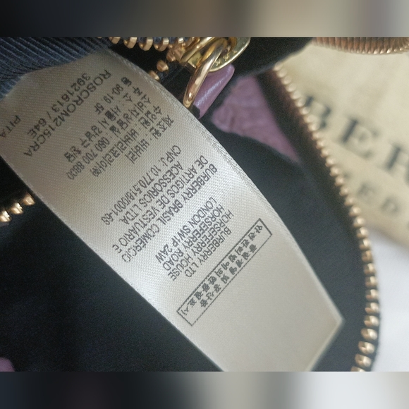 Authentic Burberry Heritage Grain Small Harrogate Crossbody Bag Dusky Mauve - Picture 13 of 16